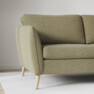County - 3-sits soffa - Grön