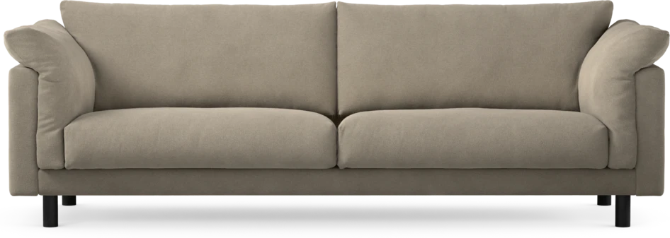 Cherrie - 4-sits soffa, fast klädsel - Beige
