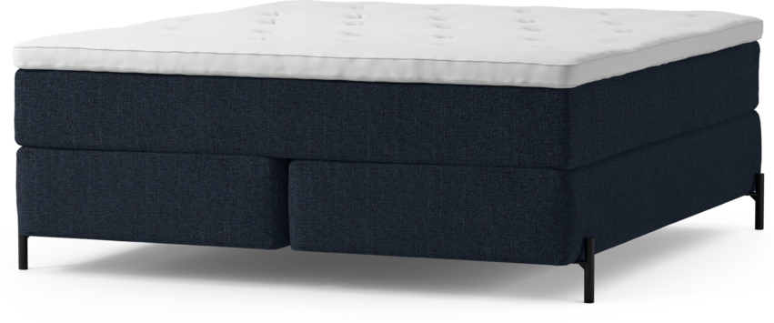 Delux Dream - Kontinentalsäng, dubbelsäng med bäddmadrass och sängben