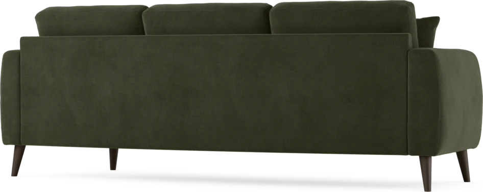 Eden - 3-sits soffa svängd - Grön