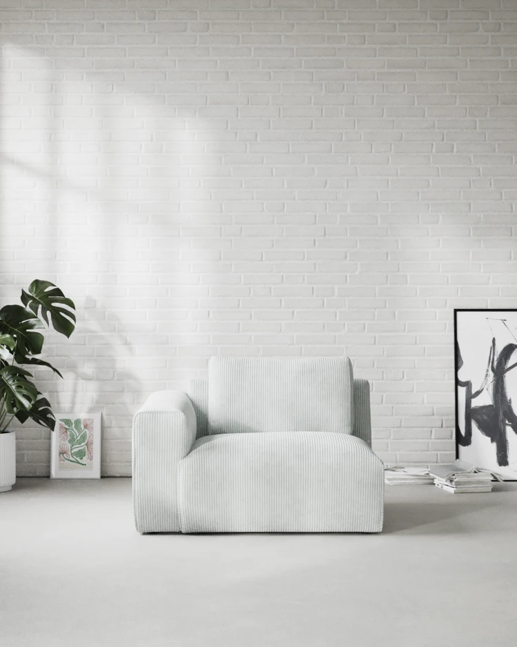 Free - 1,5-sits med armstöd vänster - inspiration