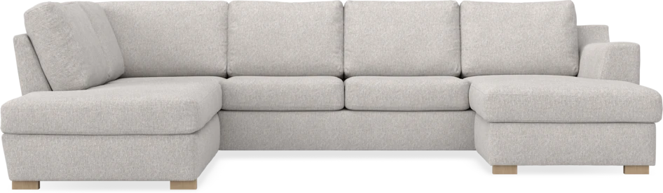 Friday - 3-sits soffa med divan vänster och schäslong höger - Grå