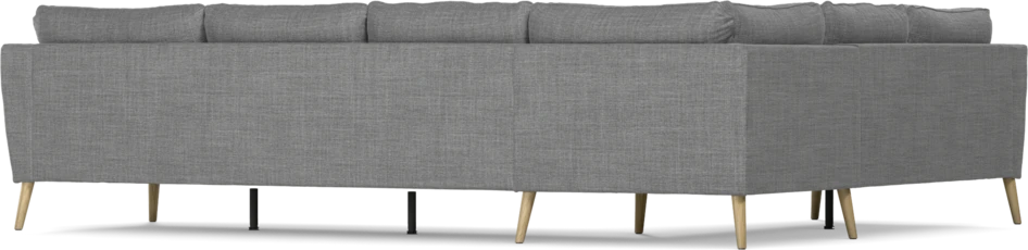 County - Hörnsoffa, 2+3-sits - Grå