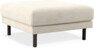 Willow - Fotpall, fast klädsel - Beige