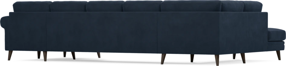 Eden - 3-sits soffa med divan vänster och schäslong höger - Blå