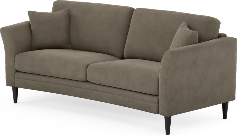 Eden - 2,5-sits soffa svängd - Beige