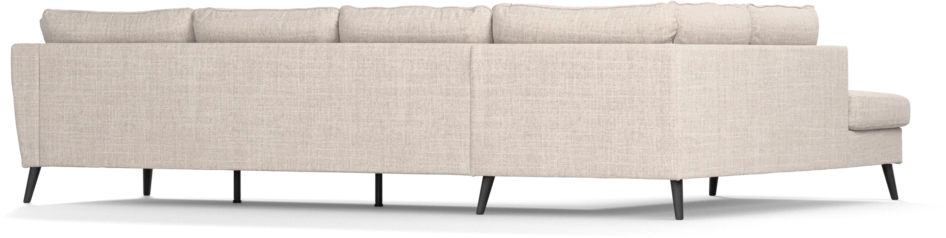 County - 3-sits soffa med divan vänster - Beige