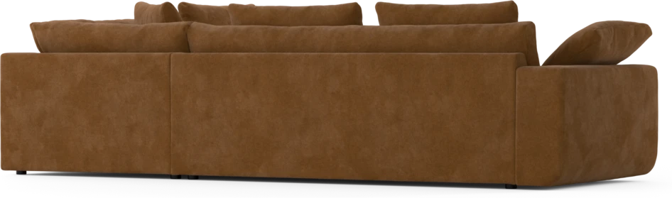 Amie - 3-sits med divan höger - Orange