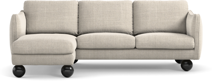 Madison Lux - 2-sits soffa med schäslong vänster - Beige