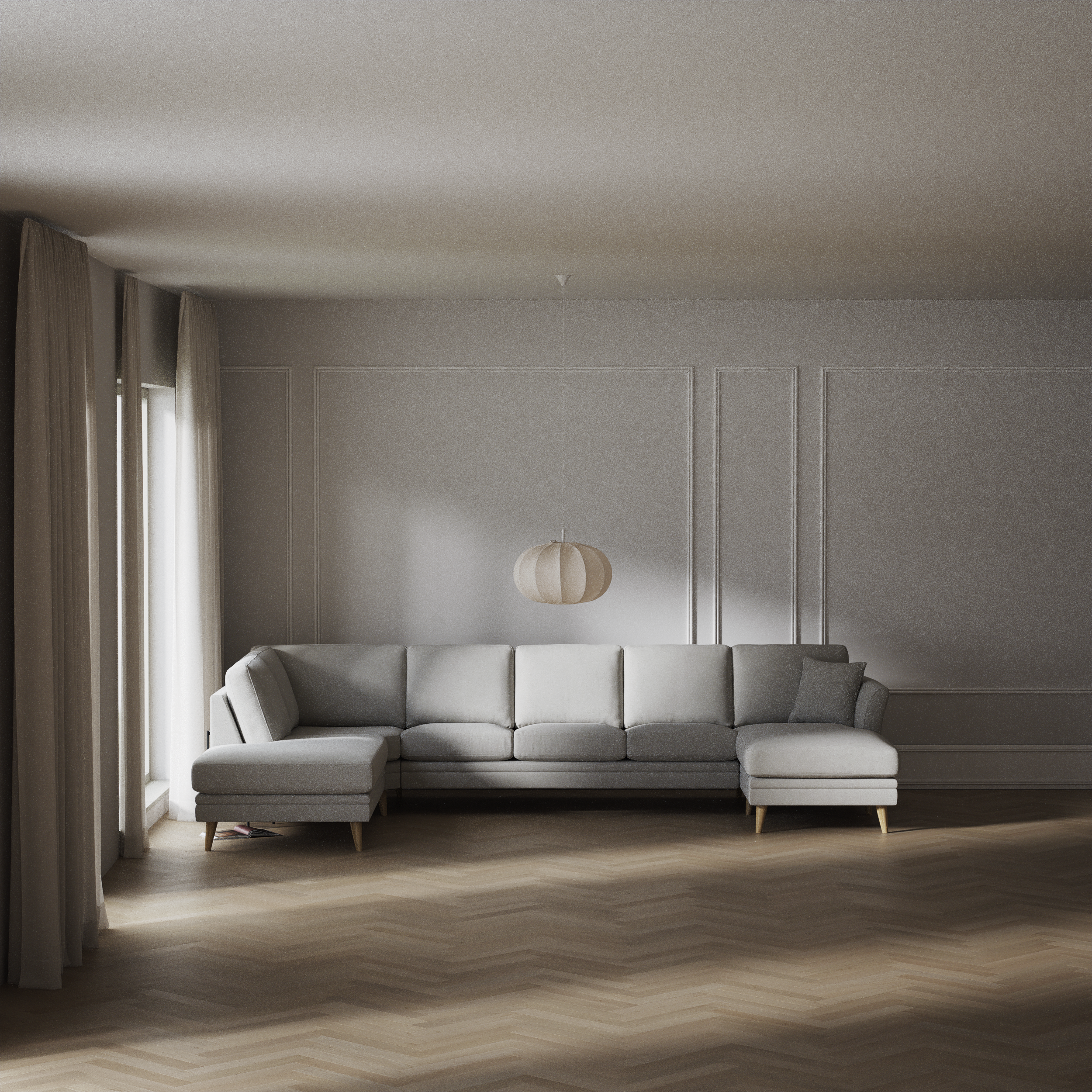 Eden - 3-sits soffa med divan vänster och schäslong höger - inspiration