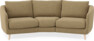 Madison - 3-sits soffa svängd, 70 cm - Brun