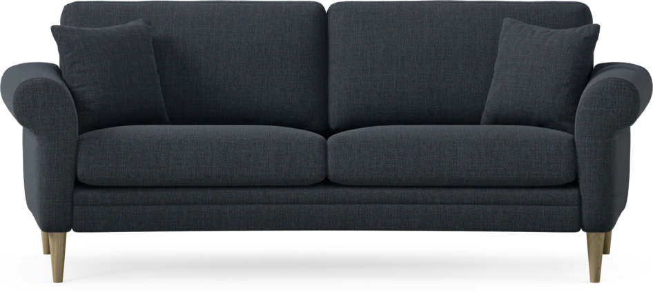 Eden - 2,5-sits soffa svängd - Blå