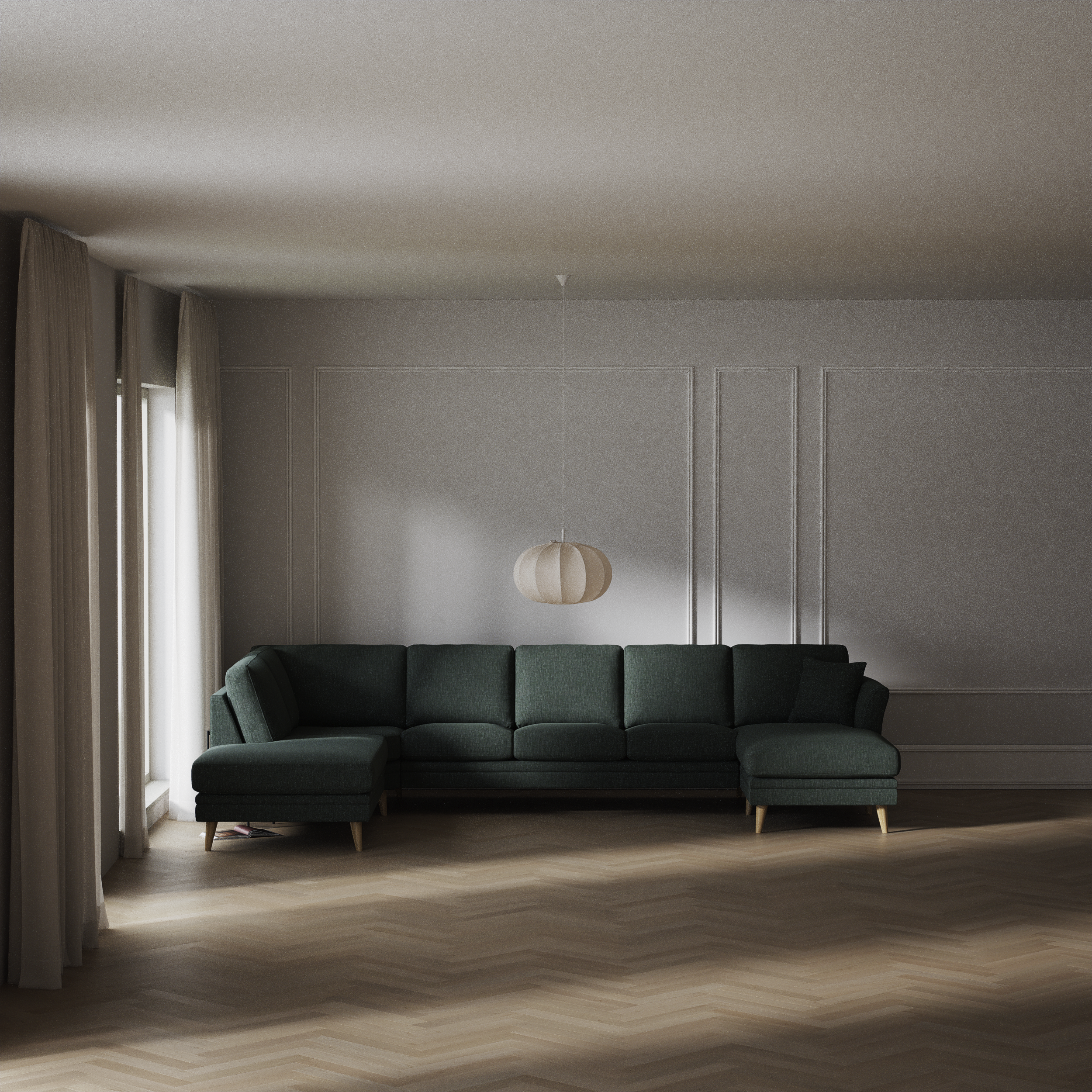 Eden - 3-sits soffa med divan vänster och schäslong höger - inspiration