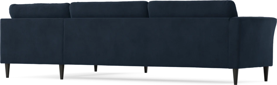 Bridge - 4-sits soffa med divan höger - Blå