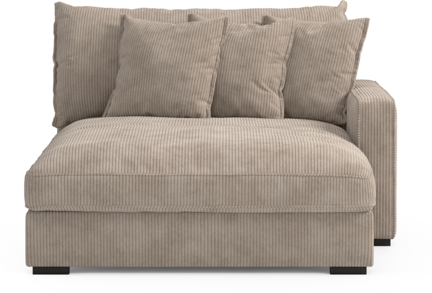 Rossi - Schäslong XL höger - Beige