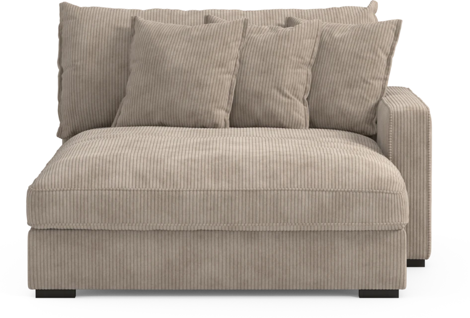 Rossi - Schäslong XL höger - Beige