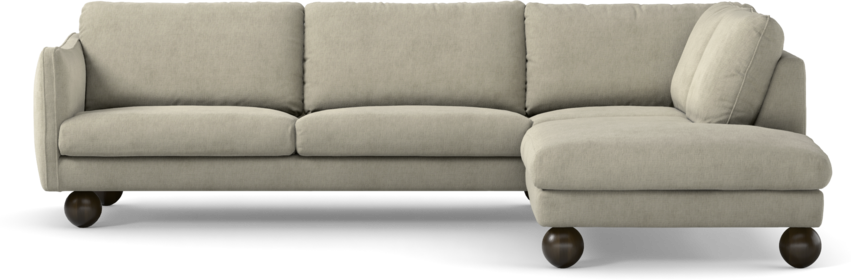 Madison Lux - 3-sits soffa med divan höger - Beige