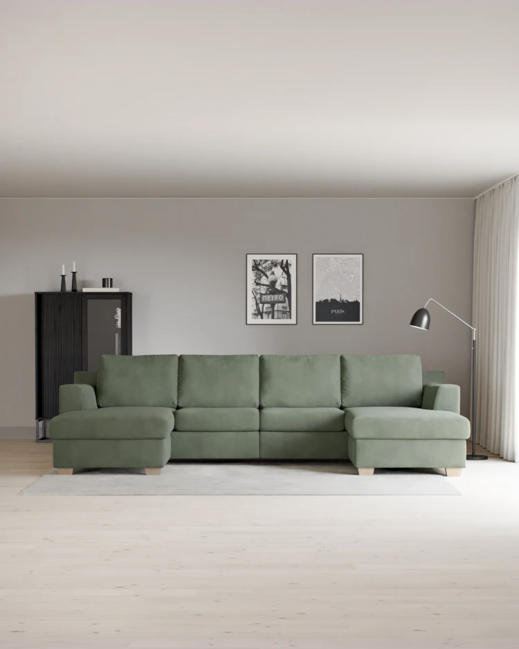 Friday - 2-sits soffa med två schäslonger - inspiration