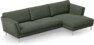 Madison Lux - 3-sits soffa med schäslong höger - Grön