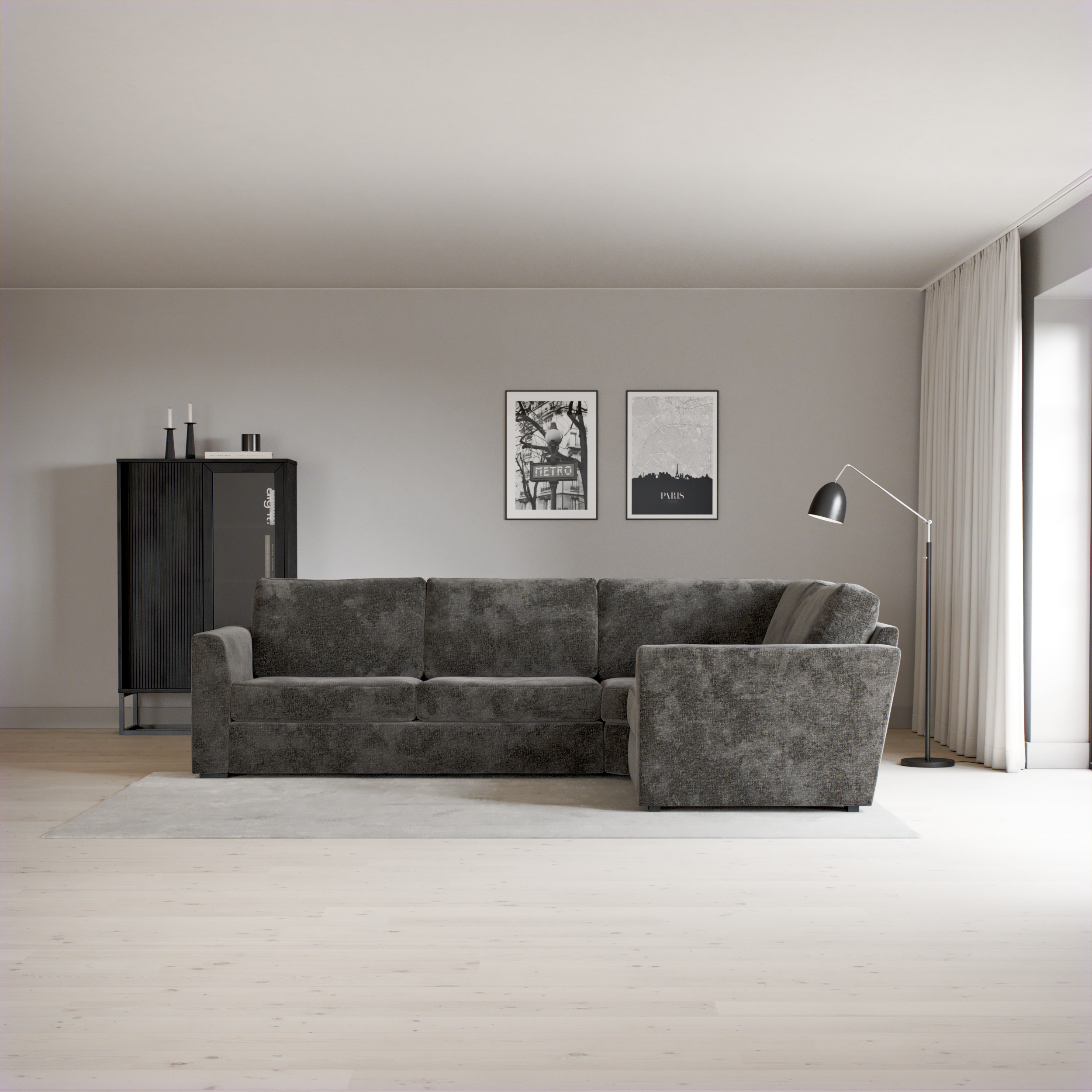 Friday, Hörnsoffa, 2,5+1,5-sits