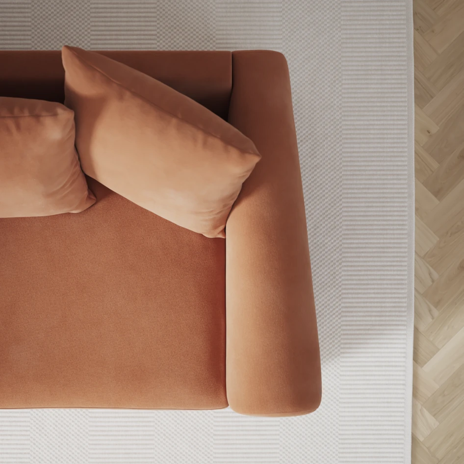 Town - 3-sits soffa - Orange