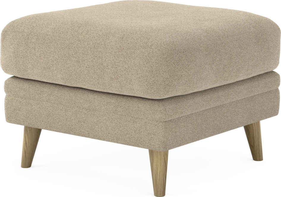 Eden - Fotpall - Beige