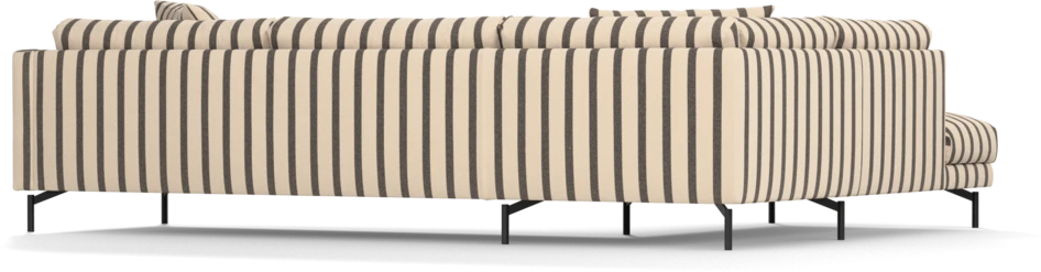 Harper - 3-sits soffa med divan vänster - Flerfärgad