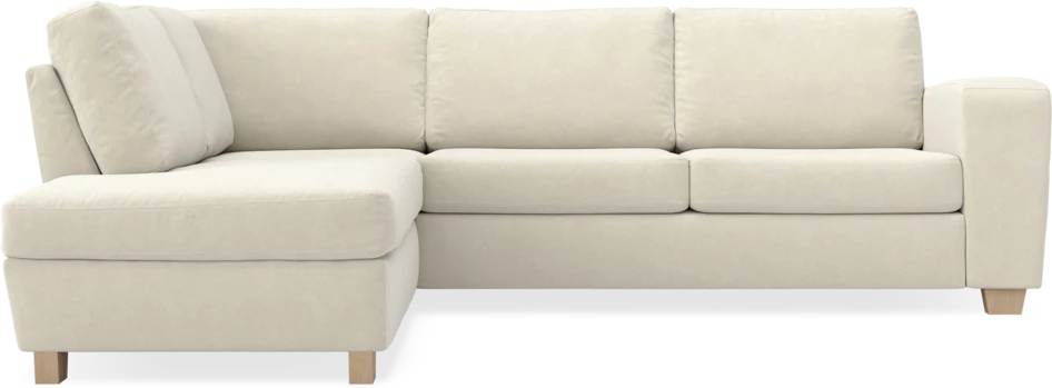 Friday - 2,5-sits soffa med divan vänster - Beige
