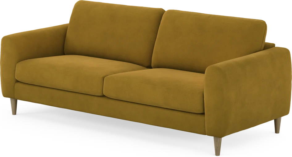 Bridge - 3-sits soffa - Gul