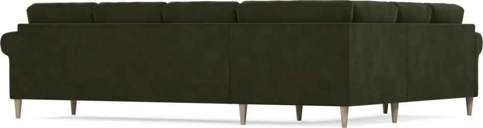 Eden - Hörnsoffa, 2+3-sits - Grön