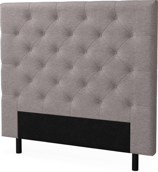 Delux Pikerad - Sänggavel, 90-210 cm - Grå