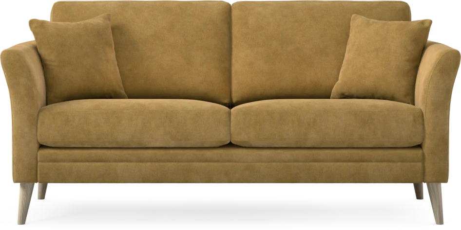 Eden - 2,5-sits soffa - Gul