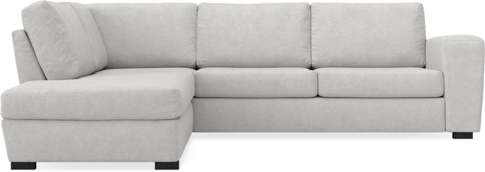 Friday - 2,5-sits soffa med divan vänster - Grå