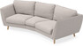 Madison - 3-sits soffa svängd, 70 cm - Grå