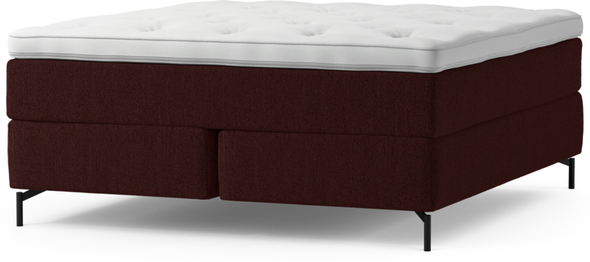 Delux Dream - Kontinentalsäng, dubbelsäng med bäddmadrass och sängben