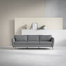 County - 3-sits soffa - Grå