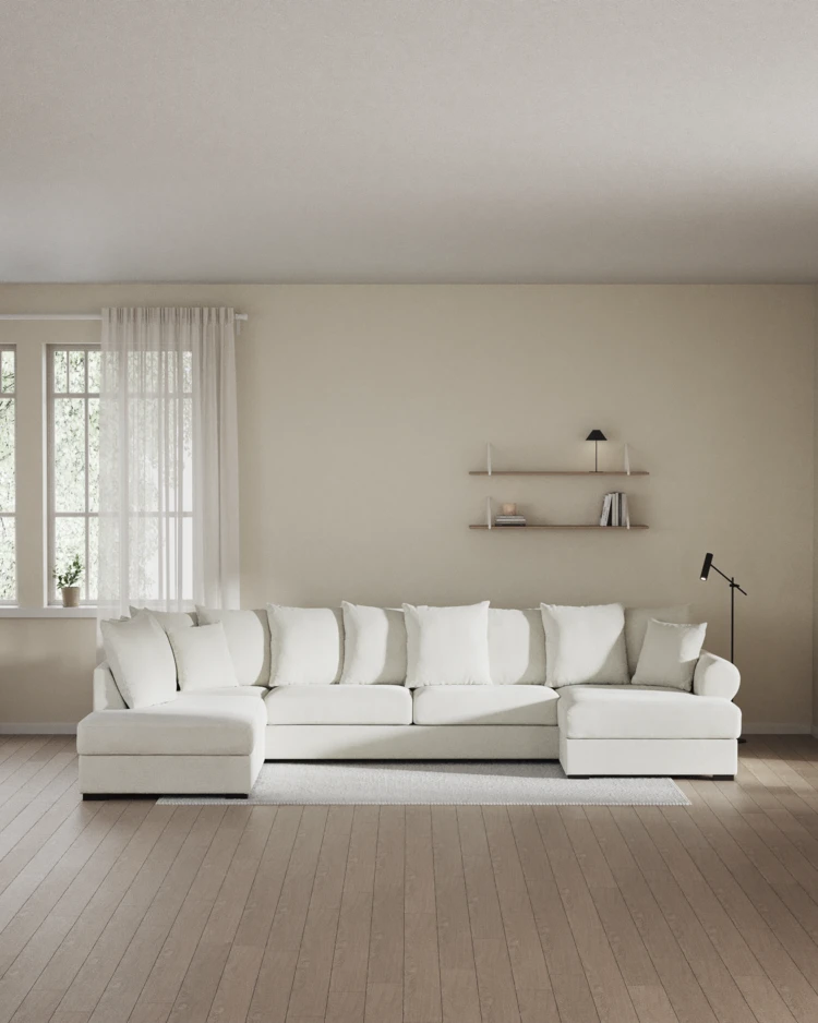 Town - 3-sits soffa med divan vänster och schäslong höger - inspiration