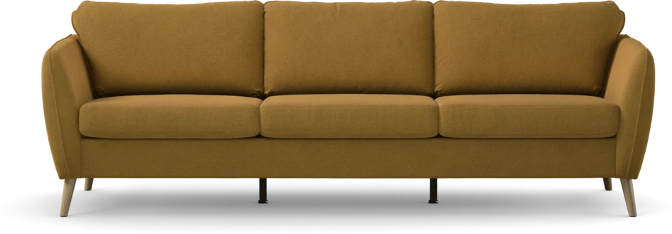 County - 3-sits soffa - Gul