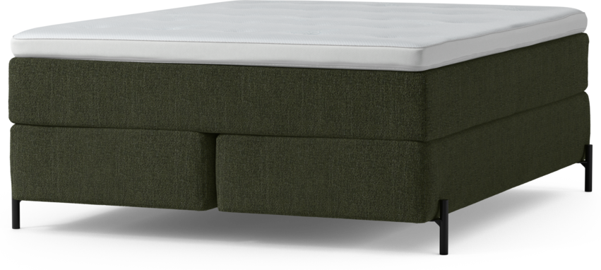 Delux Dream - Kontinentalsäng, dubbelsäng med bäddmadrass och sängben