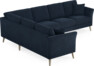 Eden - Hörnsoffa, 2+3-sits - Blå