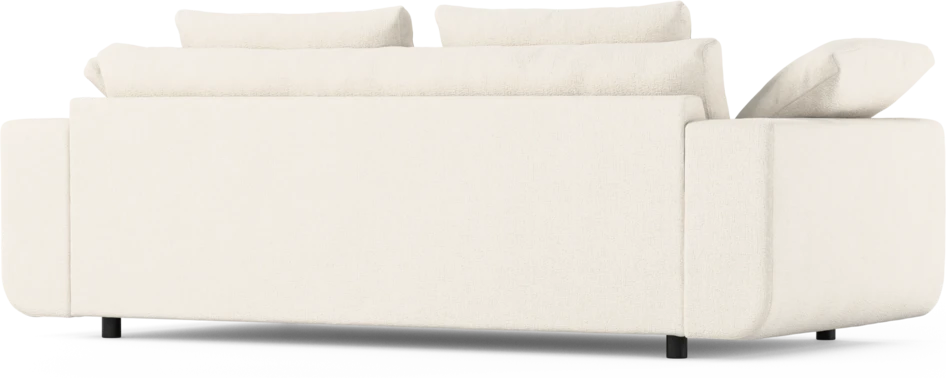 Amie - 3-sits soffa - Vit