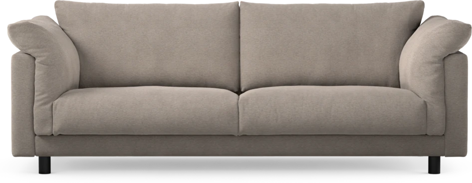 Cherrie - 3-sits soffa, fast klädsel - Beige