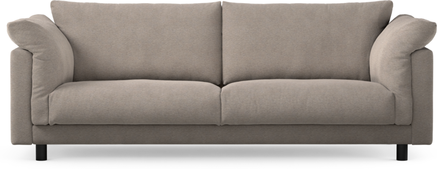 Cherrie - 3-sits soffa, fast klädsel - Beige