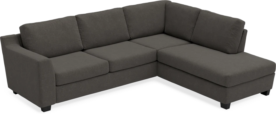 Friday - 2,5-sits soffa med divan höger - Grå