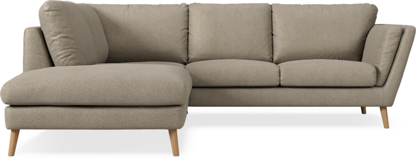 Madison Lux - 2-sits soffa med divan vänster - Beige