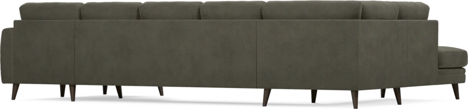 Eden - 3-sits soffa med divan vänster och schäslong höger - Grå