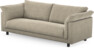 Cherrie - 3-sits soffa, hel dyna, fast klädsel - Beige