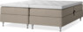 Delux Sense - Ställbar säng, dubbelsäng med bäddmadrass - Beige