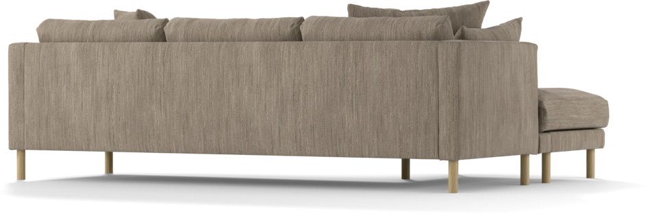 Harper - 4-sits med schäslong vänster - Beige