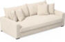 Rossi - 3-sits soffa, hel dyna - Vit